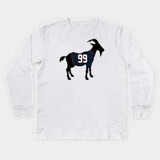 J. J. Watt GOAT Kids Long Sleeve T-Shirt